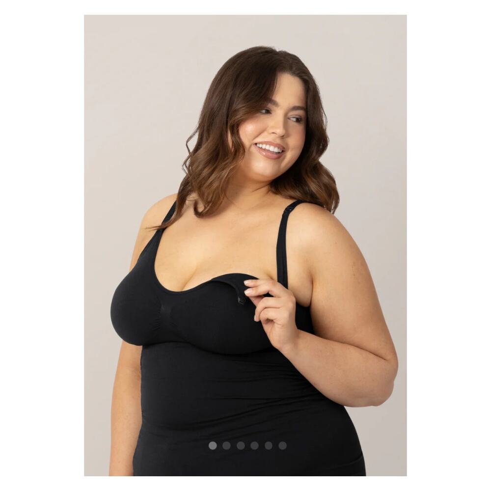 Kindred Bravely Black Sublime Maternity&Nursing Tank Sz.M